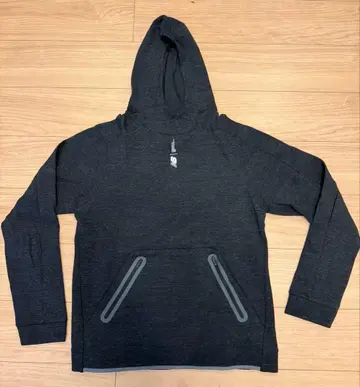 New Balance 테크 플리스 다크 그레이 후드 후드티