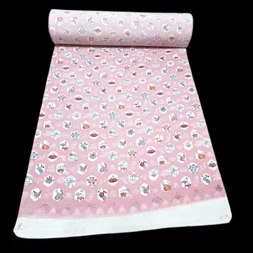 코몬 기모노 옷감 핑크 미사용 새상품 기모노 오비 기모노 일본 의류