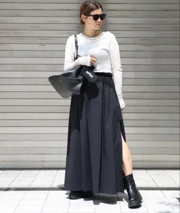 Duexiem Classe 두지엠 클라세 GATHER 맥시 스커트