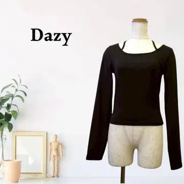 zG524 [ S ] Dazy 라운드넥 티셔츠 스트레치 무지