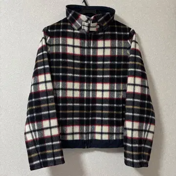 GIO SPORT 자켓 체크 기모