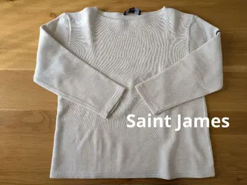 세인트 제임스 사이즈 3 속기모 본디 아이보리 더블 페이스 스웨터
