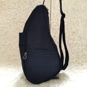 [ 새상품급 ] HEALTHY BACK BAG 텍스처드 나일론 S 블랙