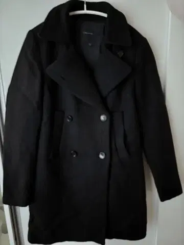 theory 블랙 피 코트