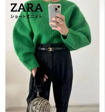 ZARA 텍스처 상의 새상품급 M