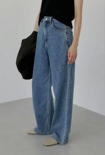 na.e 데님 청바지 와이드