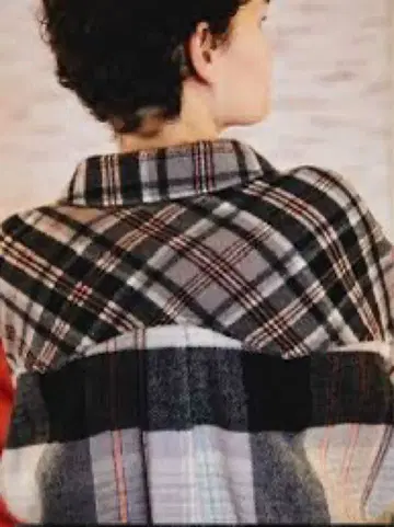 freada 체크 셔츠 원피스