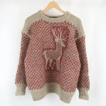 Lillunn of norway 페어아일 루돌프 니트 스웨터