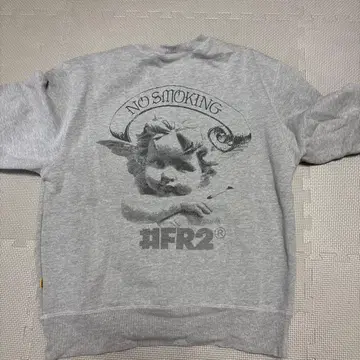 #FR2 NO SMOKING 맨투맨 그레이