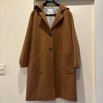 MACKINTOSH PHILOSOPHY 후드 부착 롱 코트