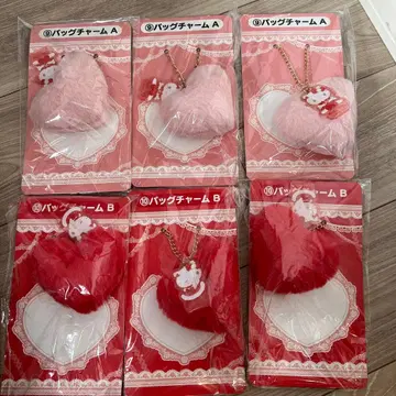 백참 A/B 세트 핑크 레드 복권