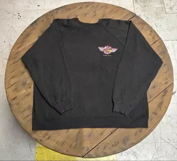 ASPEN 엠블럼 자수 블랙 트레이닝복 80s