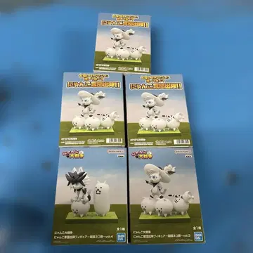 냥코 군단 출진 피규어 5체 세트