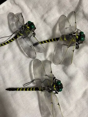 3마리 세트 벌레 퇴치 오니잠자리 잠자리 1/1 사이즈 리얼 피규어