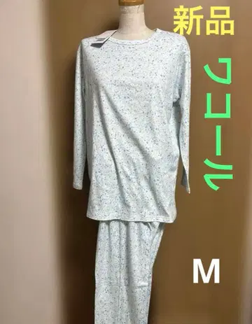 새상품 와코루 룸웨어 파자마 여성용 M 미니 꽃무늬