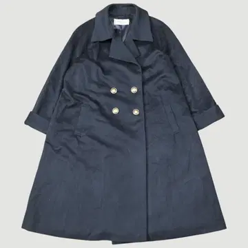 SHYNING HEART 캐시미어 100% 롱 코트 블랙 빅 사이즈