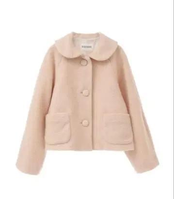 PINKHOUSE 트립 울 프리미어 자켓 핑크 베이지