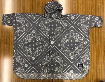 KIU 반다나 패턴 레인 판초