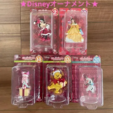 새상품 디즈니 크리스마스 오너먼트 피규어 세트