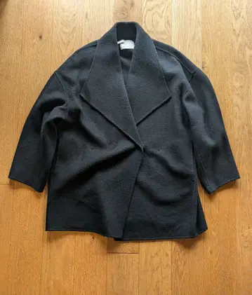 GALLARDAGALANTE/더블 페이스 숏코트 2 (블랙/F)