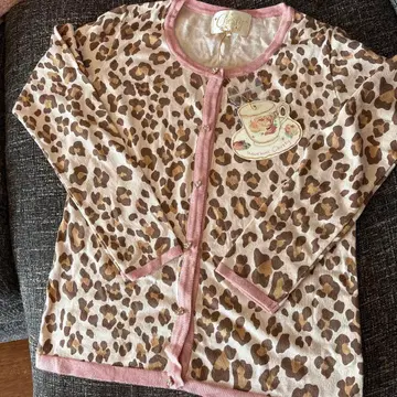 Chesty 레오파드 무늬 가디건