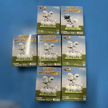 냥코 군단 출진 피규어 7개