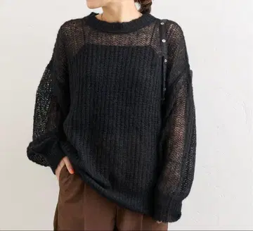 JOURNAL STANDARD 모헤어 MIX 니트