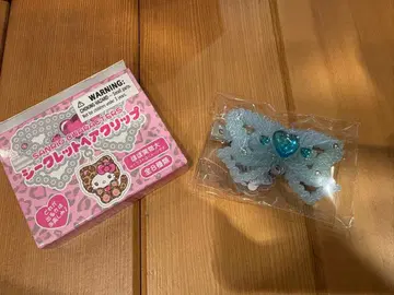 갸루 고양이 시크릿 헤어 클립 시나모롤