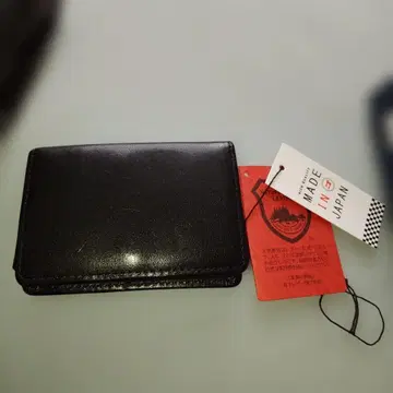 일본제 도치기 가죽 블랙 가죽 동전 지갑