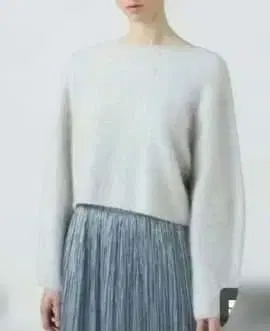 2023 AW 보르지 플러피얀 보트넥 풀오버