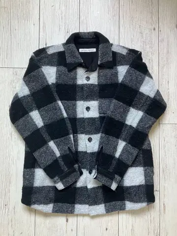 UNITED ARROWS 버팔로 체크 셔츠 자켓