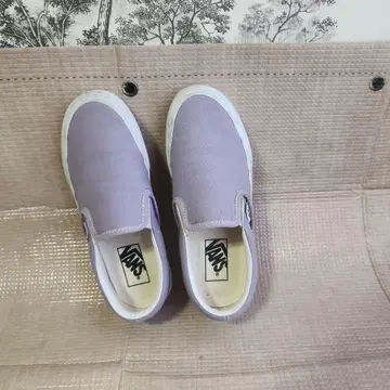 VANS 라벤더 슬립온 23.5cm