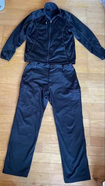 TULTEX 블랙 자켓 팬츠 세트 3L