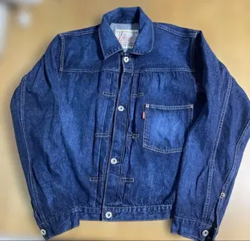 90s Sugar Cane 데님 셋업 s1945 빨간 귀 빨간 탭