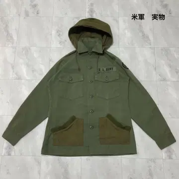 미군 실물 유틸리티 셔츠 밀리터리 셔츠 80s 빈티지