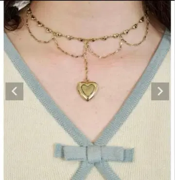 TINA:JOJUN 하트 로켓 목걸이