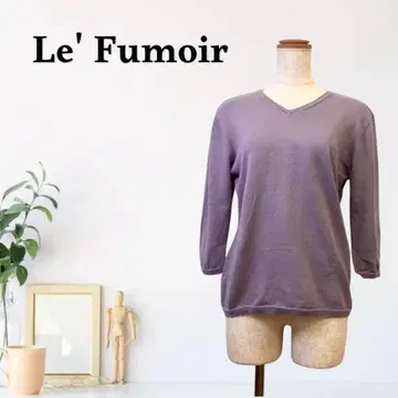 zG525 [L] Le Fumoir 세트인 슬리브 리브 7부 소매