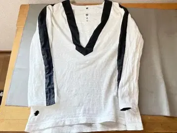 [레어] 기시 T셔츠 7부 소매 중 (M) 후리우