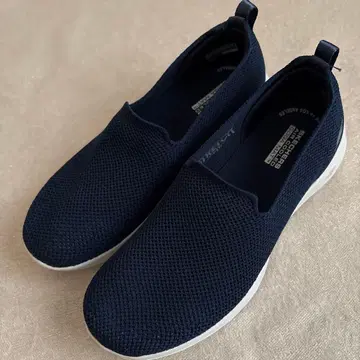 SKECHERS 에어쿨드 네이비 슬립온 23.5cm 미사용