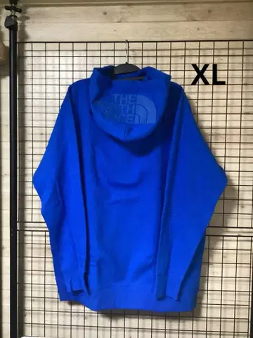 THE NORTH FACE 리어뷰 풀 지퍼 후디 블루