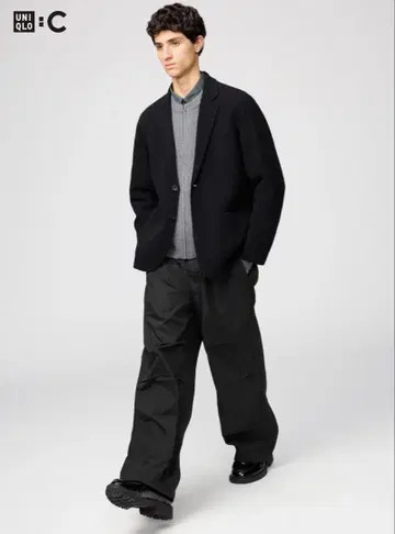 uniqlo c 유니클로 c 와이드 파라슈트 팬츠 S