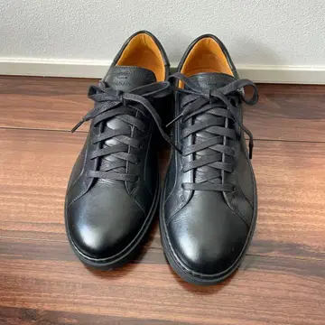 MAGNANNI 마그나니 블랙 가죽 스니커즈 3926cm