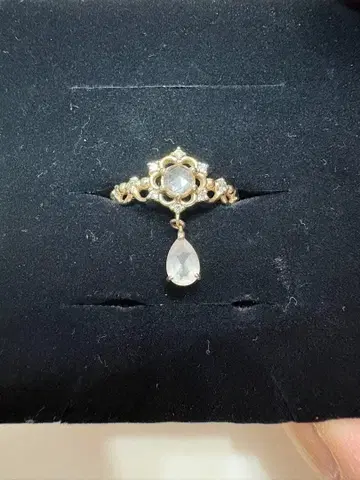 사만다 티아라 디즈니 안나 콜라보 실버 반지 10호