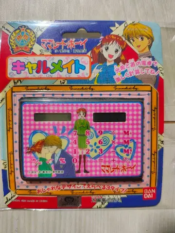 새상품 마멀레이드 보이 태양 전지 계산기 캘러메이트