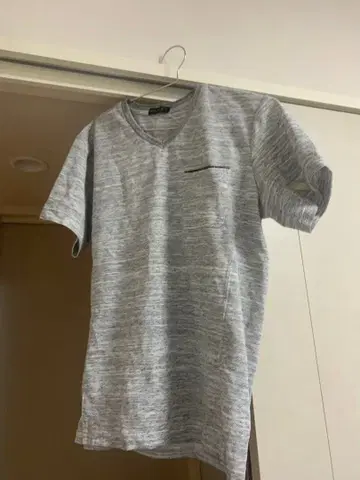 VUMPS 그레이 피케 셔츠