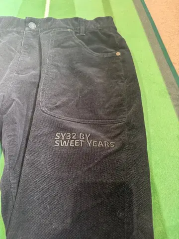 SY32 by SWEET YEARS 블랙 가을/겨울 스키니 스트레치 소재