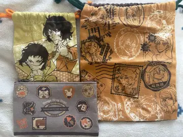 문호 스트레이독스 문스토 파우치&복조리 3종 세트