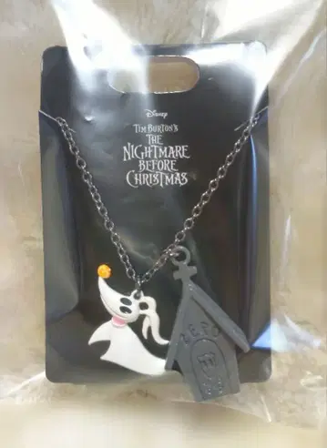 새상품 제로 목걸이 팀 버튼 나이트메어 비포어 크리스마스