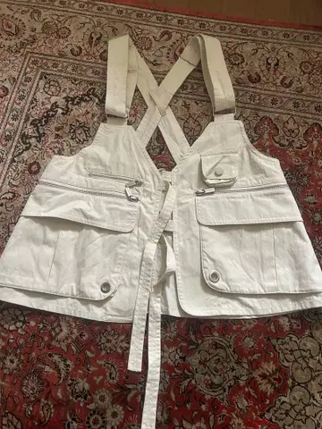 MAISON SPECIAL 화이트 베스트 M 사이즈