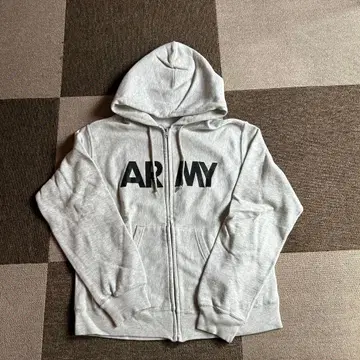 00s 미군 실물 ARMY 집업 후드티 L 사이즈